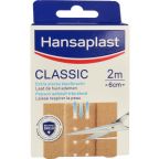 Hansaplast Classic Pleister 2m x 6cm - Bescherming voor Kleine Wonden 1 Stuk