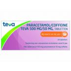 Teva Paracetamol/Coffeine 500/50mg Tabletten EAG