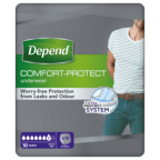 Depend Pants voor Mannen Normal S/M 1982 - 10 stuks