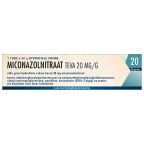 Miconazolnitraat Crème 20mg/g Teva 