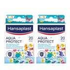 Hansaplast Kids Aqua Protect - Pleisters - Voordeelverpakking van 2