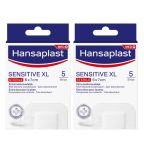 Hansaplast Sensitive XL Sterile - Pleisters - Eilandpleister - Voordeelverpakking van 2