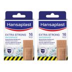 Hansaplast Extra Strong Waterproof - Pleisters - Voordeelverpakking van 2