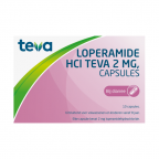 Loperamide HCl Teva 2 mg 10 capsules