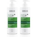 Vichy Dercos Anti-roos Shampoo voor normaal tot vet haar - 2x390ml