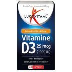 Lucovitaal Vitamine D3 - 25 mcg - 60 capsules
