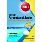 Paracetamol Smelttablet 250mg Banaan Roter 20st
