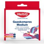 HeltiQ Gaaskompres 5x8,5cm