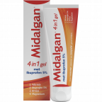Midalgan 4in1 Gel Met Ibuprofen 5% 100g
