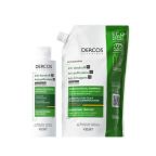 Vichy Dercos Technique Anti-Roos DS Duo 390ml en Eco-Refill 500ml - Droog Haar - 2 producten