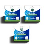 Vicks Inhaler - 3 stuks - Snelle Verlichting van Verstopte Neus