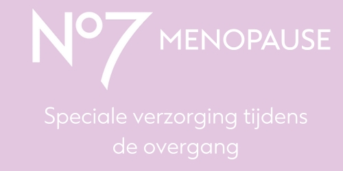 No7 Menopause Skincare producten voor de veranderende huid tijdens de overgang